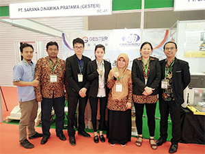 Visite de clients et INDO INTERTEX en Indonésie