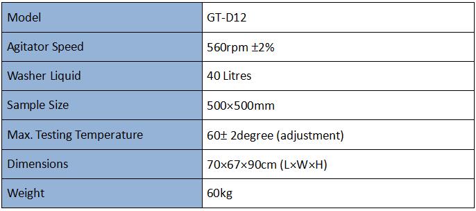 Durawash Garment & Printed Durability Testyer Durawash Garment & Printed Durability Testyer