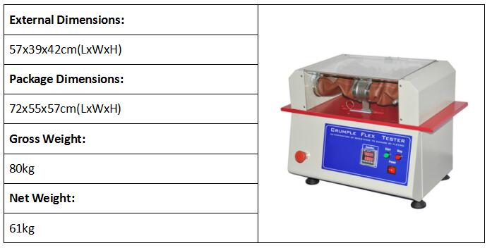Crumple Flex Tester Crumple Flex Tester