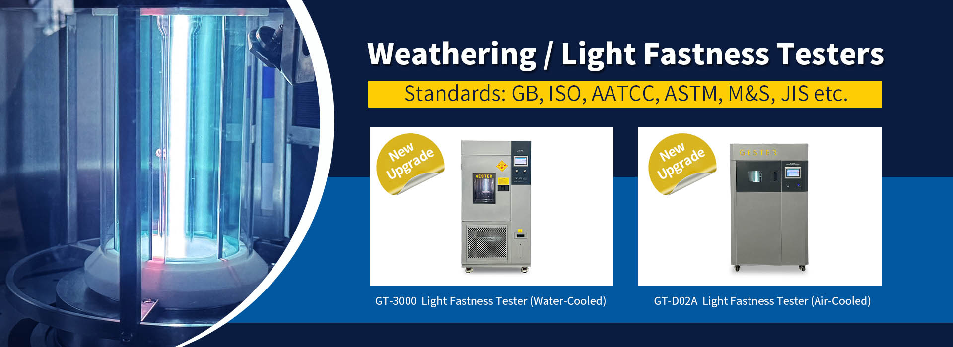 Weathering / Light Fastness Testing Equipment 