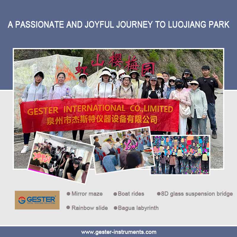 Un voyage passionné et joyeux au parc Luojiang