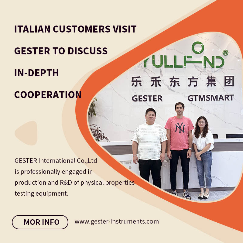 Des clients italiens visitent GESTER pour discuter d'une coopération approfondie
