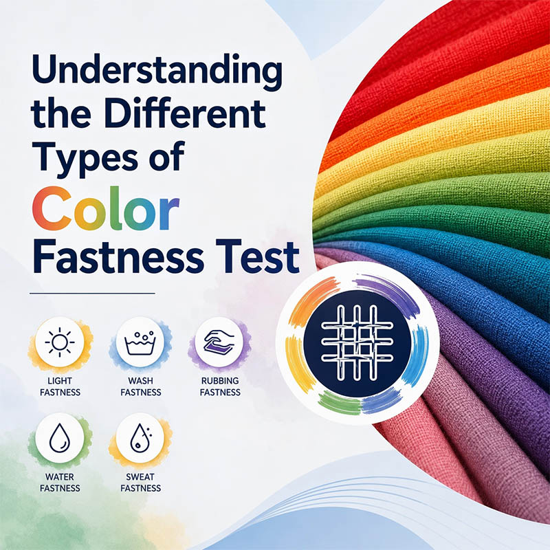 Comprendre les différents types de test de solidité des couleurs