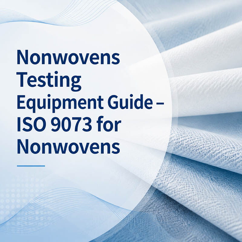 Guide des équipements d'essai pour non-tissés – ISO 9073 pour les non-tissés