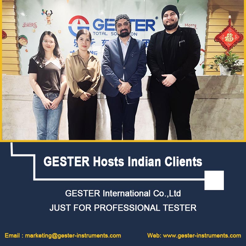 GESTER accueille des clients indiens : une visite spéciale