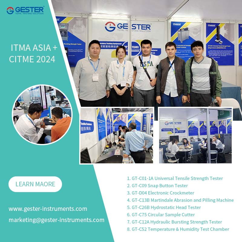 GESTER a participé à ITMA ASIA + CITME 2024