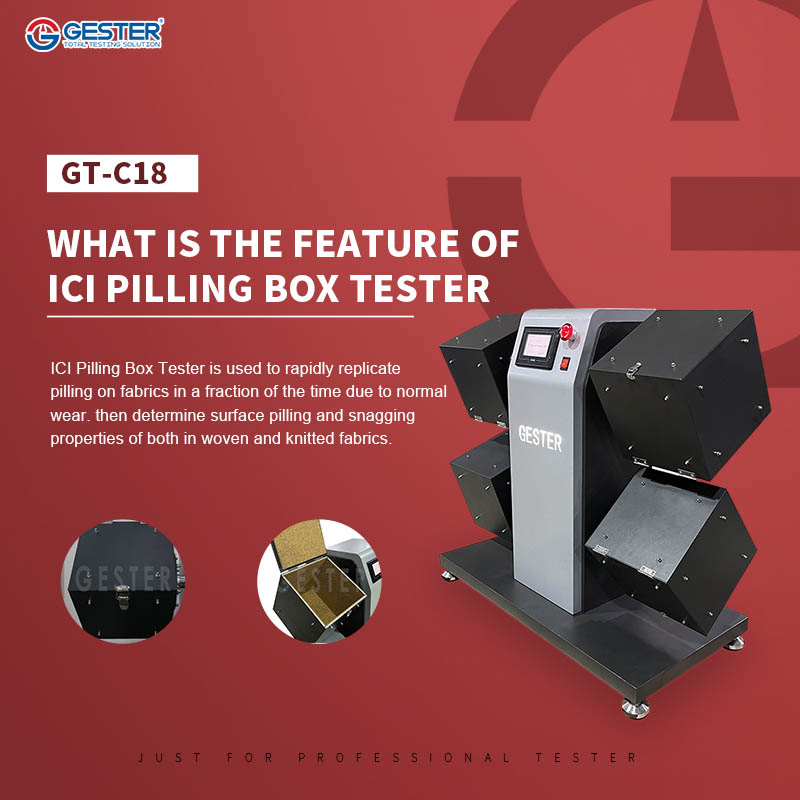 Quelle est la caractéristique du testeur de boîte à pilules ICI GT-C18